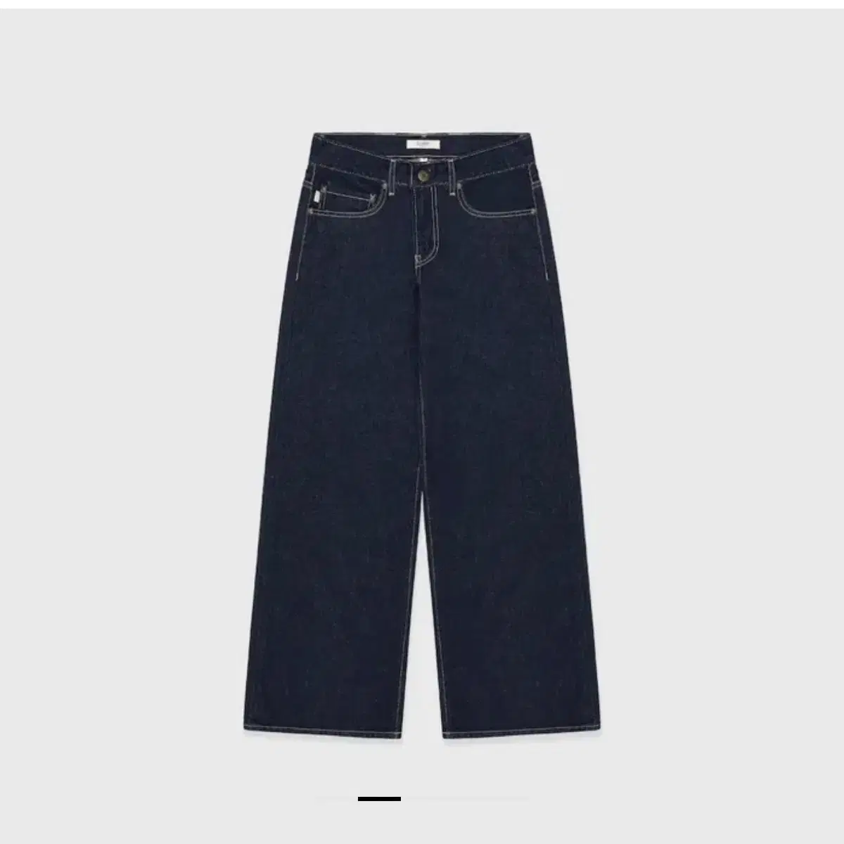 GLOWNY | 글로니 Glowny HANNAH JEANS MID BLUE Hannah Jin GLOWNY | 글로니 Glowny HANNAH JEANS MID BLUE Hannah Jin